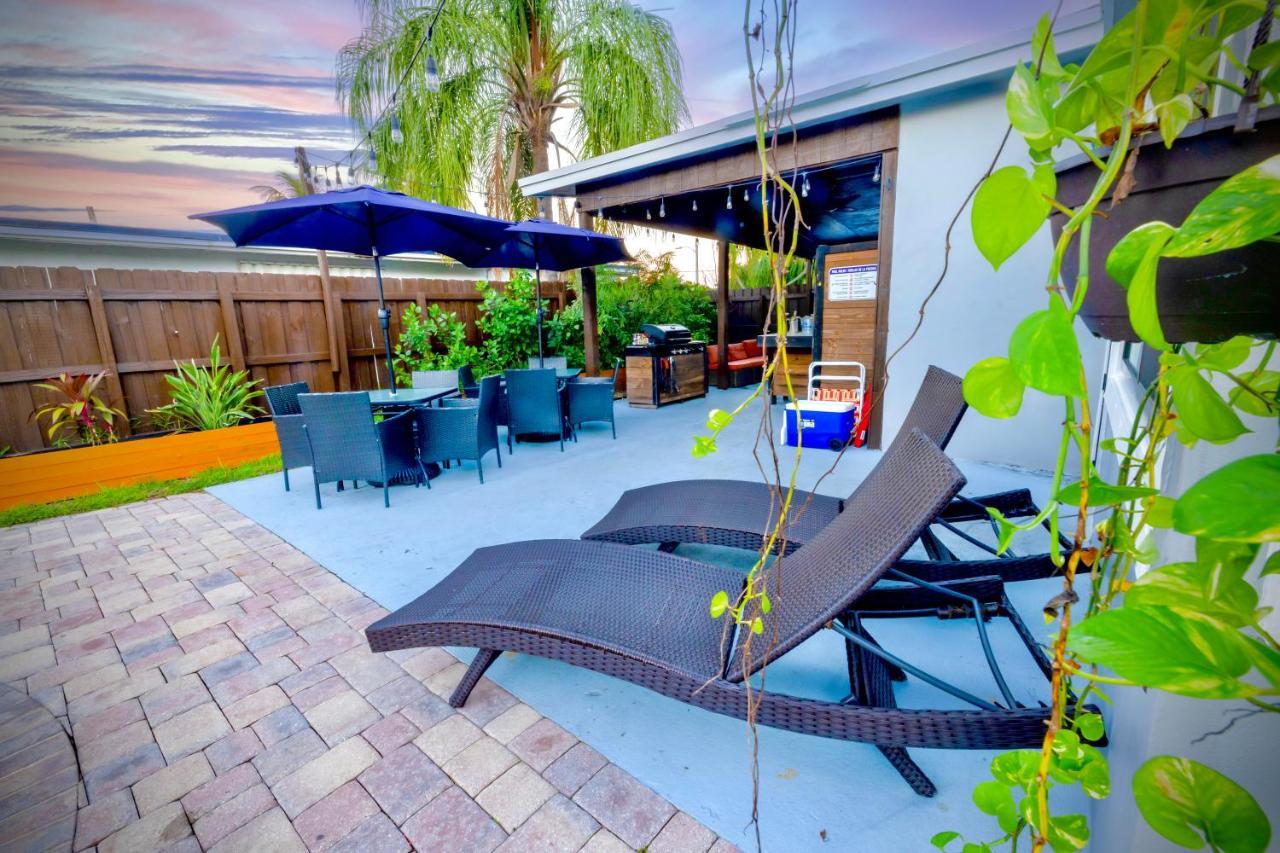 AMAZING AFFORDABLE LUXURY PARADiSE WITH HEATED POOL PERFECT FOR 2 TO 8 PEOPLE Pompano Beach Exterior foto